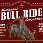 Mechanical Bull Ride Competition